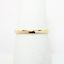 Picture of 14k Yellow Gold 2mm Flat Ladies Wedding Band, US Size 6.25