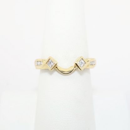 Picture of 14k Yellow Gold & 0.25ct Diamond Ring Enhancer