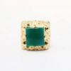 Picture of 14k Yellow Gold Slide Charm with Chrysoprase 