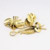 Picture of Rare Vintage Coro Gilt Sterling Silver Hibiscus Flower Brooch