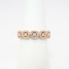 Picture of 10k Rose Gold & 0.25ct Diamond Halo Band Ring