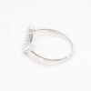 Picture of 14k White Gold & Diamond Horseshoe Ring