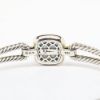 Picture of David Yurman Sterling Silver 'Albion' Bracelet with Diamonds and Blue Topaz