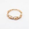 Picture of 10k Rose Gold and Diamond Woven Ring