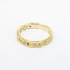 Picture of 14k Yellow Gold & Diamond Open Work Band Ring