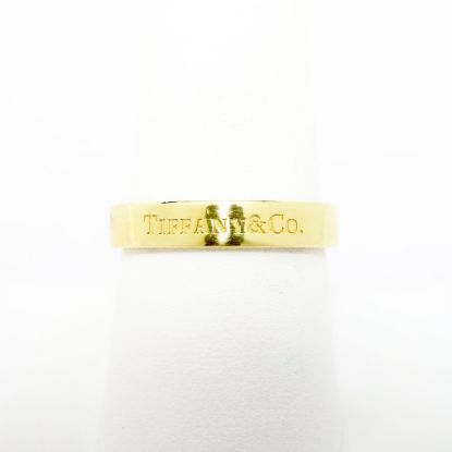 Picture of Tiffany & Co. 18k Yellow Gold Flat Band Ring