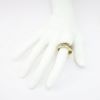 Picture of David Yurman 18k Yellow Gold & Sterling Silver Men's Cable Band Ring