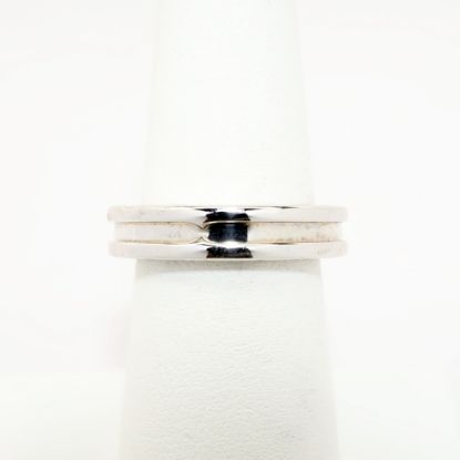 Picture of Bualgari 18k White Gold Band Ring