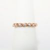 Picture of 10k Rose Gold & 0.12ct Diamond Band Ring