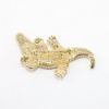 Picture of 14k Yellow Gold Alligator Brooch