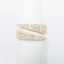 Picture of 18k Yellow Gold & Pavé Set Diamond Divided Ring 