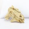 Picture of 14k Yellow Gold Horse Head Brooch