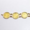 Picture of 14k Gold Animal Face Multi Coin Bracelet