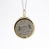 Picture of 1948 Sixpence Coin in 9kt Yellow Gold Bezel Charm/Pendant 