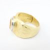 Picture of 14k Yellow Gold, Diamond & Oval Cut Citrine Ring