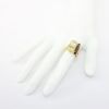 Picture of 14k Yellow Gold, Citrine and Smokey Quartz Statement Ring with Diamond Accents