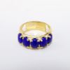 Picture of 14k Yellow Gold & Lapis Lazuli Cabochon Ring