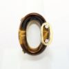 Picture of 14k Yellow Gold & Tiger's Eye Statement Ring with Diamond Accents