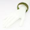 Picture of Vintage Spinach Green Carved Bakelite Bangle Bracelet