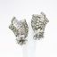 Picture of Vintage Signed Hobé Clear, Grey & Aurora Borealis Rhinestone Shooting Star Clip-On Earrings