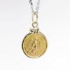 Picture of Gold 1945 Dos Pesos Coin Pendant