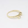 Picture of 14k Yellow Gold & Baguette Cut Diamond Ring Enhancer Band