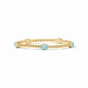 Picture of Nassau Stone Bangle in Iridescent Capri Blue