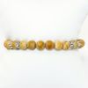 Picture of AXION Picture Jasper and Sterling Silver Men's Beaded Bracelet