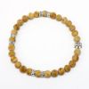 Picture of AXION Picture Jasper and Sterling Silver Men's Beaded Bracelet