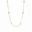 Picture of Aquitaine Station Necklace in aquamarine blue