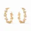 Picture of Julie Vos Laurel Hoop Earrings 