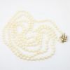 Picture of Extra Long 64" Cultured Pearl Necklace with 14k Yellow Gold & Pearl Clasp