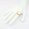 Picture of 14k Yellow Gold, Mabe Pearl with Diamond Halo Ring