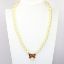 Picture of Heidi Daus 'Exquisite Harmony' Faux Pearl & Red Crystal Bow Necklace