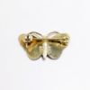 Picture of Vintage Mid Century Aksel Holmsen (Norway) Gilt Sterling Silver & Guilloche Enamel Butterfly Brooch