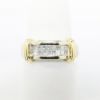 Picture of 14k Two-Tone Gold & 0.36ct Diamond Men's Ring