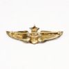 Picture of Vintage 1940's Alfred Philippe Trifari Gilt Sterling Silver & Enamel WWII Sweetheart Wings Brooch