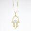 Picture of 14k Two-Tone Gold Hamsa Pendant Necklace