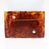 Picture of Vintage Carved Flowers Tortoiseshell Bakelite Brooch