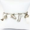 Picture of Vintage 1950's Sterling Silver Mechanical Household Items Charm Bracelet