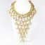 Picture of Vintage 1967-1976 William de Lillo Large Waterfall Statement Necklace