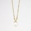 Picture of Tiffany & Co. 18k Yellow Gold Pearl & Diamond Solitaire Necklace