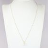 Picture of Tiffany & Co. 18k Yellow Gold Pearl & Diamond Solitaire Necklace