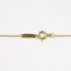 Picture of Tiffany & Co. 18k Yellow Gold Pearl & Diamond Solitaire Necklace