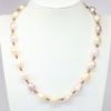 Picture of 18k Yellow Gold, Pearl & Amethyst Bead Necklace & Earring Set by Descenza