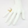 Picture of 14k Yellow Gold & White Mabe Pearl Statement Ring