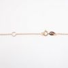 Picture of 14k Rose Gold & 0.65ct Pavé Set Diamond Evil Eye Necklace