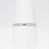 Picture of 14k White Gold 2mm Men's Wedding Band with Milgrain Edge