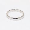 Picture of 14k White Gold 3mm Half Round Men's Wedding Band