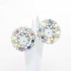 Picture of Vintage 1950's Signed Weiss Aurora Borealis Rhinestone Brooch & Earring Set